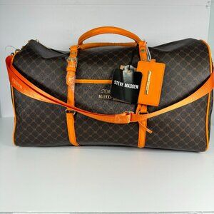 Large Steve Madden Logo Duffel Bag